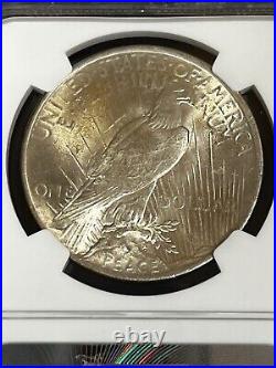 1923 Peace Silver Dollar $1 Graded NGC MS64+Toned