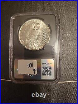 1923 Peace Silver Dollar NGC MS 64 Original Bag Fragment Series