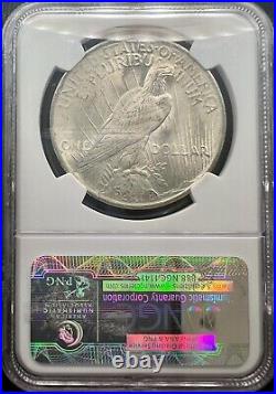 1923 Peace Silver Dollar NGC MS65
