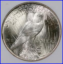 1923 Peace Silver Dollar NGC MS65 BLAST WHITE BLAZZING LUSTER #322