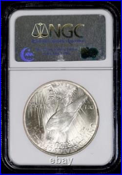1923 Peace Silver Dollar NGC MS65 BLAST WHITE BLAZZING LUSTER #322