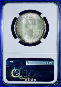 1923-S Monroe Silver Commemorative Half Dollar NGC MS-66+ Mint State 66 Plus