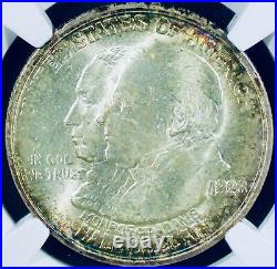 1923-S Monroe Silver Commemorative Half Dollar NGC MS-66+ Mint State 66 Plus