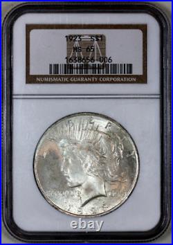 1923-p Ms65 Ngc Peace Silver Dollar Premium Quality Superb Eye Appeal