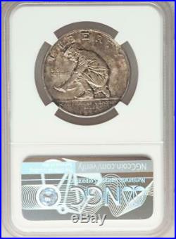 1925-S California Commemorative Silver Half Dollar NGC MS 64 Mint Error