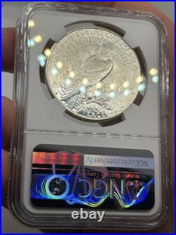 1927-S Peace Silver Dollar S$1 NGC AU58! Better Date! Nice Eye Appeal