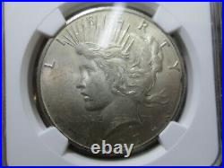 1927 Us Peace Silver Dollar Ngc Ms61 Uncirculated Condition