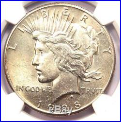 1928 Peace Silver Dollar $1 NGC Uncirculated Details Rare 1928-P MS UNC Coin