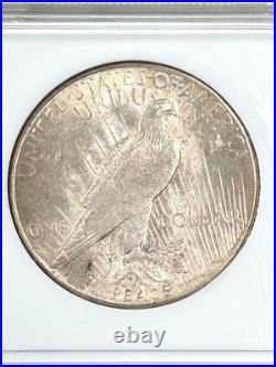 1928 S Peace Silver Dollar NGC MS60 Tough Date Peace/Toned