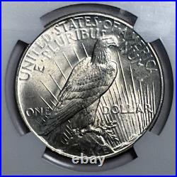 1935-P Peace Silver Dollar NGC MS 63