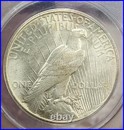 1935 Peace Silver Dollar Ngc Au53 (614)