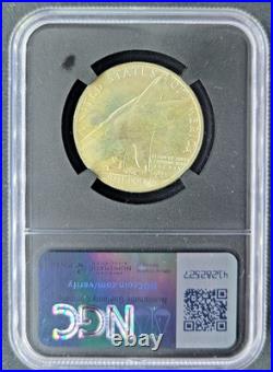 1936 Bridgeport CT Commemorative Half Dollar NGC MS65 VaultBox Series 5 -Toned