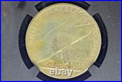 1936 Bridgeport CT Commemorative Half Dollar NGC MS65 VaultBox Series 5 -Toned