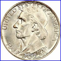 1936-D Boone Commemorative Silver Half Dollar NGC MS 65 Mint State 65 CAC