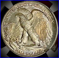 1936 Walking Liberty Silver Half Dollar MS65 NGC