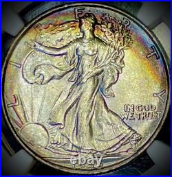 1936 Walking Liberty Silver Half Dollar MS65 NGC
