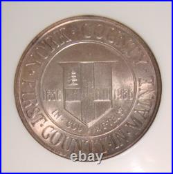 1936 York Commemorative Silver Half Dollar NGC MS65