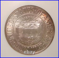 1936 York Commemorative Silver Half Dollar NGC MS65