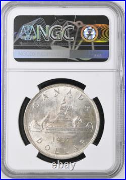1937 $1 Silver Dollar George-vi Canada Ngc Ms62 Bright Coin Rare R5 High Grades 1937 $1 Silver Dollar George-vi Canada Ngc Ms62 Bright Coin Rare R5 High Grades