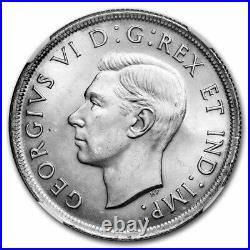 1937 Canada Silver Dollar George VI MS-63 NGC SKU#246405