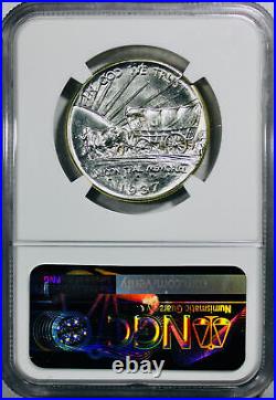 1937-D Oregon Trail Silver Commemorative Half Dollar NGC MS-65