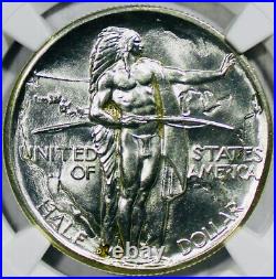 1937-D Oregon Trail Silver Commemorative Half Dollar NGC MS-65