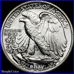 1943 Walking Liberty Half Dollar NGC MS65 GEM BU Silver Coin 1943 Walking Liberty Half Dollar NGC MS65 GEM BU Silver Coin