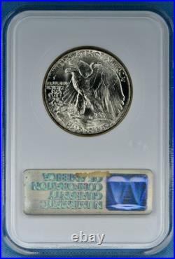 1945 Walking Liberty Half Dollar NGC MS64 withCAC One Heck of a 64