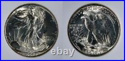 1945 Walking Liberty Half Dollar NGC MS64 withCAC One Heck of a 64