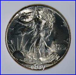 1945 Walking Liberty Half Dollar NGC MS64 withCAC One Heck of a 64