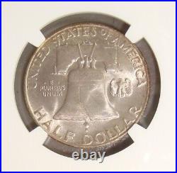 1953-D Franklin Silver Half Dollar NGC MS66 FBL Full Bell Lines