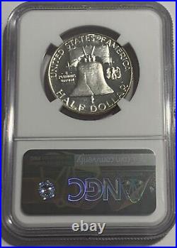 1954 Ngc Pf67 Proof Ben Franklin 90% Silver Half Dollar 50c White Label #035