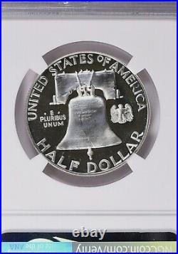 1956 Franklin Proof Half Dollar 69? Cameo Silver (RARE STAR GRADE)