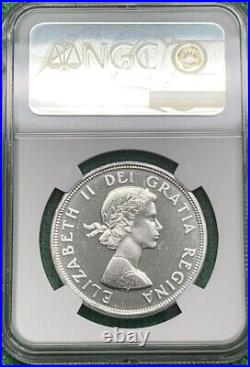 1964 Canada Silver Dollar. NGC PL 66. Proof Like