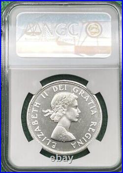 1964 Canada Silver Dollar. NGC PL 66. Proof Like