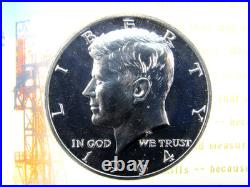 1964 P Accented Hair, Silver Kennedy Half Dollar NGC Pf 68
