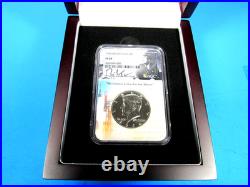 1964 P Accented Hair, Silver Kennedy Half Dollar NGC Pf 68