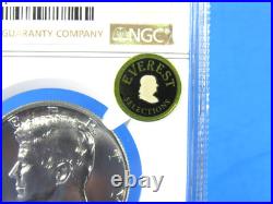 1964 P, Silver Kennedy Half Dollar NGC Pf 69 Everest Seal By Rick Tomaska