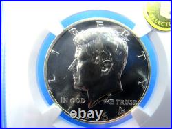 1964 P, Silver Kennedy Half Dollar NGC Pf 69 Everest Seal By Rick Tomaska