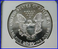 1986 American Silver Eagle NGC MS69 Silver Dollar $1 Gem BU