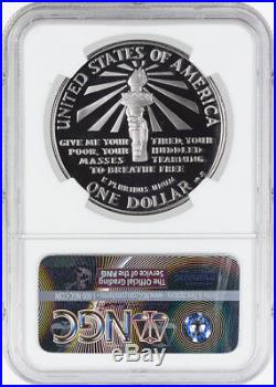 1986 S $1 Statue Of Liberty Centennial Commemorative Silver Dollar NGC PF70 UC