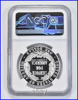 1996 S Community Service Commemorative Proof Silver Dollar NGC PF70 UCAM