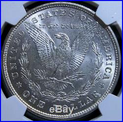 #2- 1878 8tf Morgan Silver Dollar Ms63 Ngc