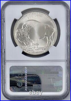 2001 D $1 Buffalo Silver Dollar NGC MS 70 Indian Coin
