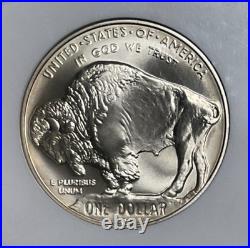 2001-D US S$1 Buffalo Commemorative Silver Dollar NGC MS69