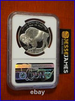 2001 P $1 American Silver Buffalo Commemorative Dollar Ngc Pf70 Ultra Cameo