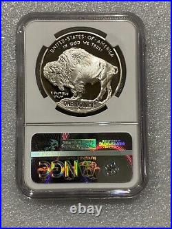 2001-P American Buffalo PROOF Silver Dollar NGC PF 70 UCAM NO SPOTS