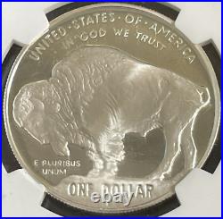 2001-P Buffalo Commemorative Silver Dollar NGC PF 69 Ultra Cameo Proof USA