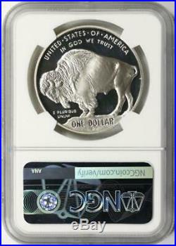 2001-P Silver American Buffalo Commemorative Dollar NGC- Proof-69 UCAM