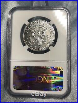 2014 50th Anniversary Kennedy Half Dollar 4 Coin Set-ngc Sp Pf 69-early Releases